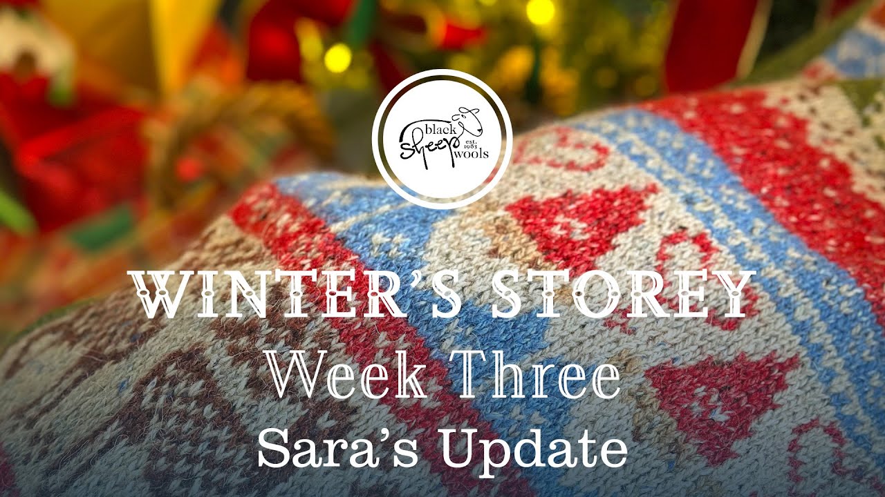 Winter's Storey Week Three - Sara shares her secret to fair isle knitting 🤫