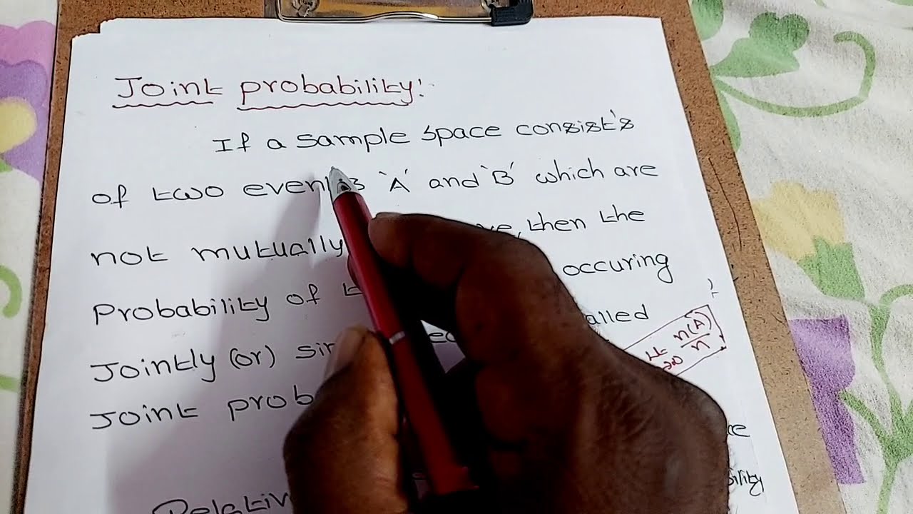 Joint probability