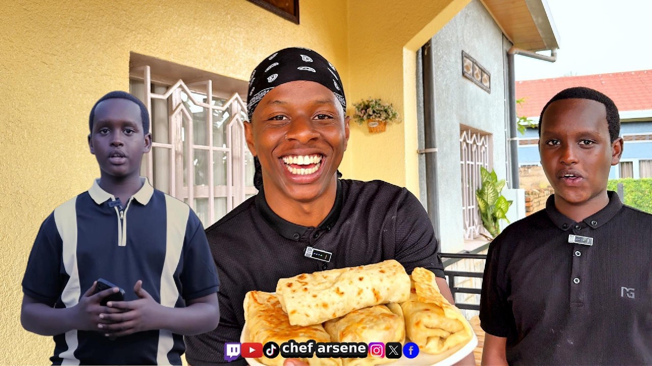 COOKING WITH STAR:  ISHIMWE DIVIN  ( young talented chef)