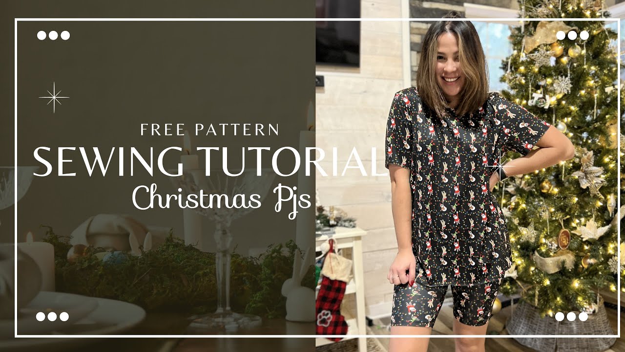 Easy and Free PJ Pattern! Perfect for Christmas Pjs!