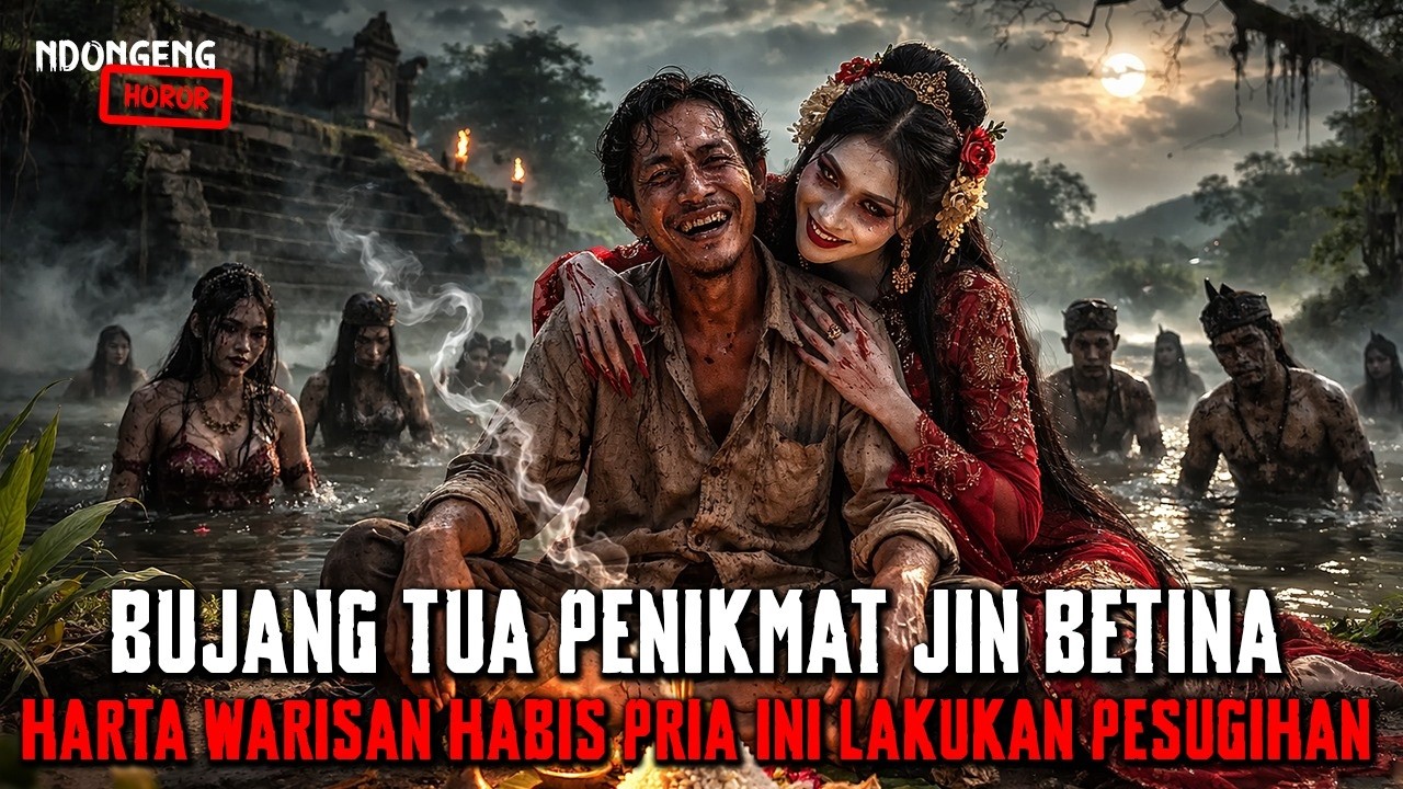 KISAH NGERI ! PESUGIHAN BUJANG LAPUK PENIKMAT JIN BETINA, RITUALNYA ENAK TAPI TERNYATA..
