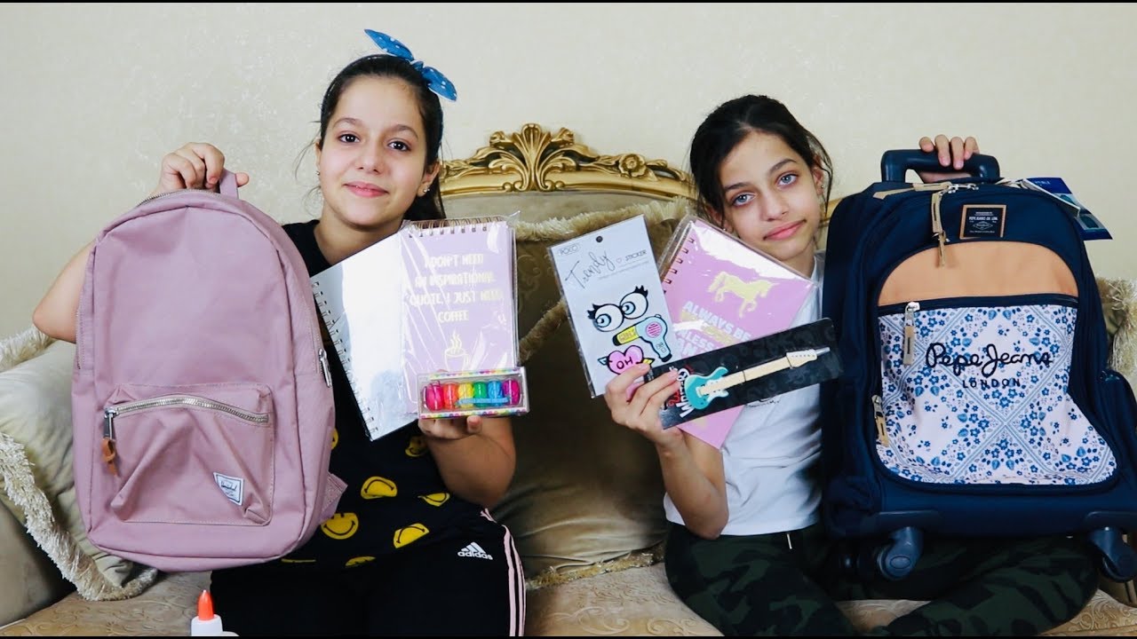 مشتريات المدرسة 2019 !! 📚 - روان وريان | ! Back To School Supplies Haul 2019