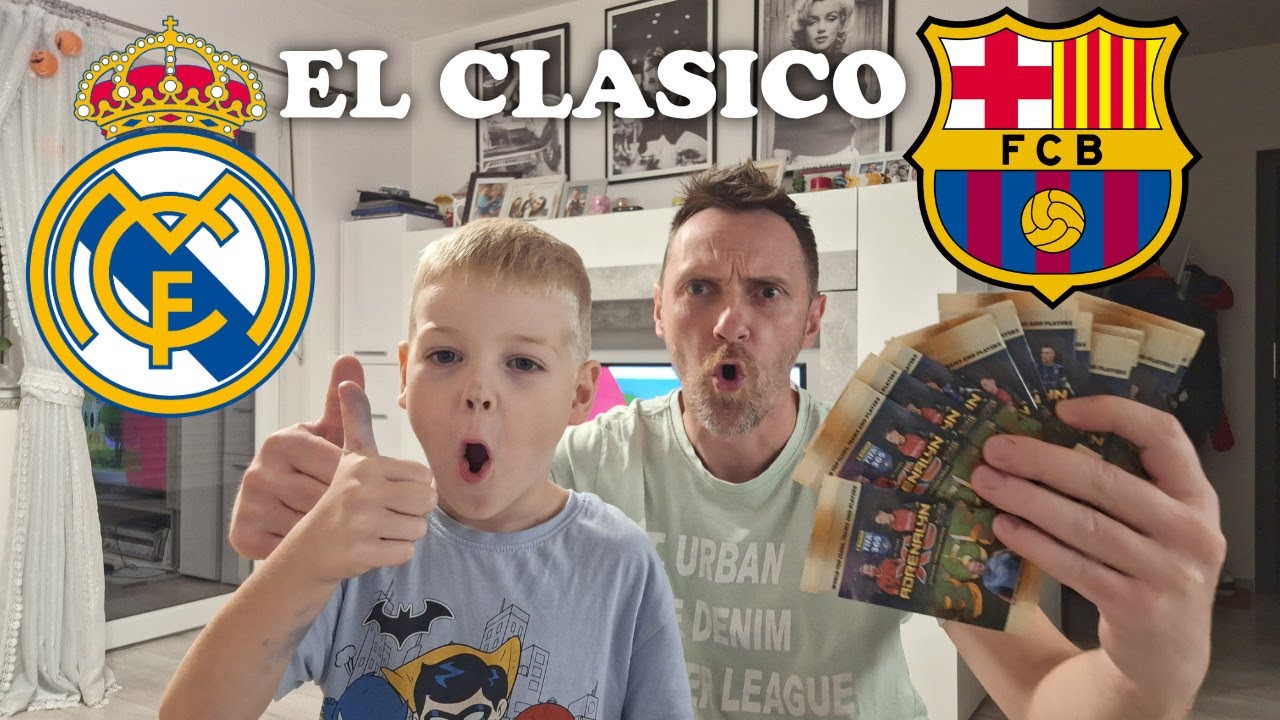 HIT! ROZEGRALIŚMY MECZ EL CLASICO REAL MADRYT VS FC BARCELONA KARTAMI PANINI FIFA 365 2025