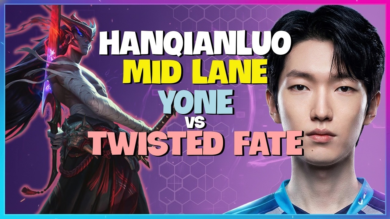 HanQianLuo Yone : This Dude is WRECKING Twisted Fate on the Super Server