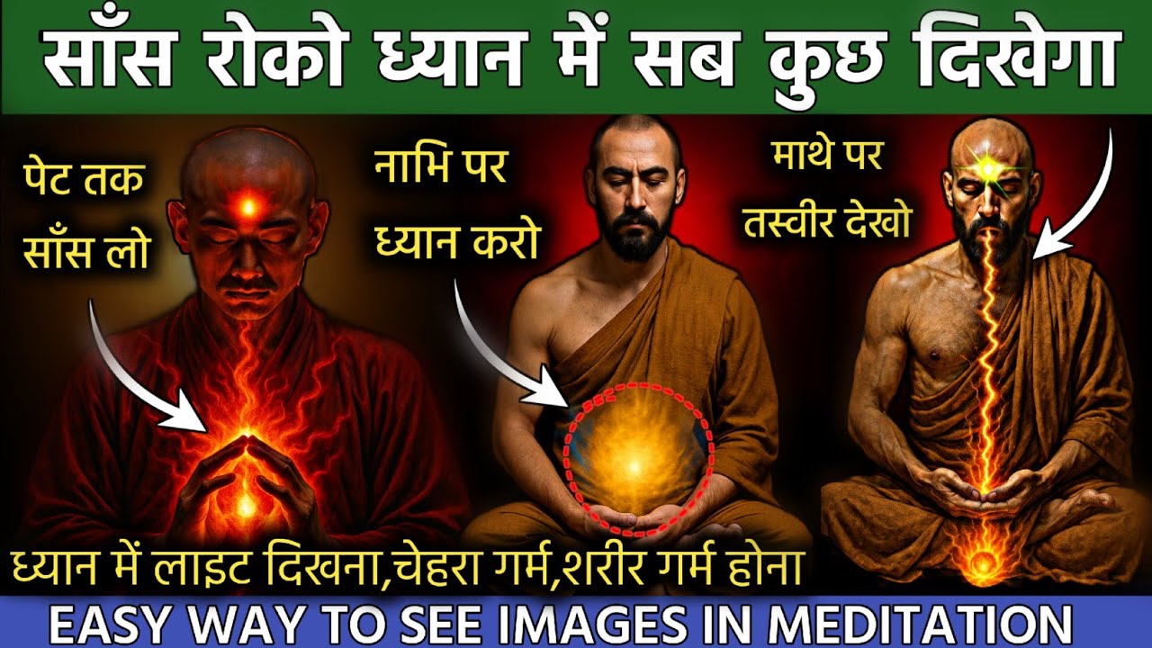 जो बोलोगे वही मिलेगा. ध्यान में कैसे देखें The easiest way to meditate. Meditation tips #nadi #dhyan
