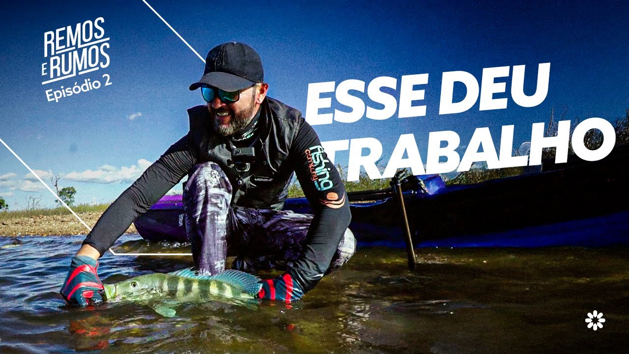 Pescaria de tucunaré amarelo e azul no Lago Serra da Mesa | Remos e Rumos