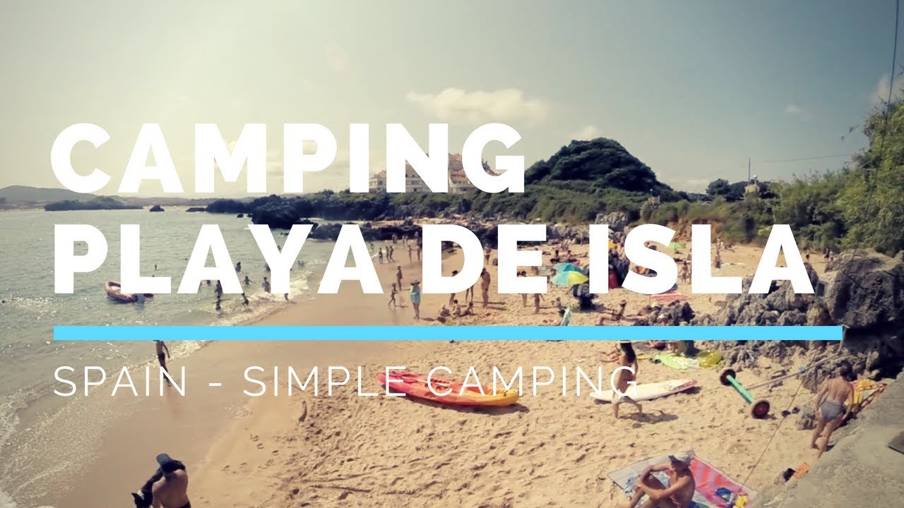 Camping at Playa de Isla Spain Simply Camping #vanlife