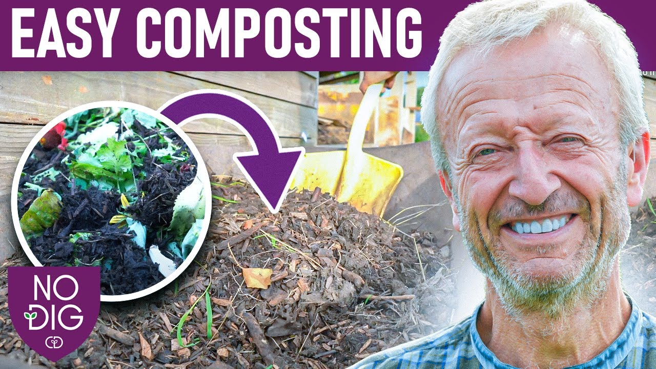 Composting in a few easy steps - quick ways to make and use compost in a no dig garden