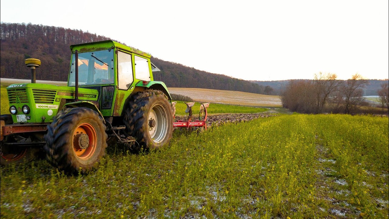 Deutz 10006 special beim Ackern
