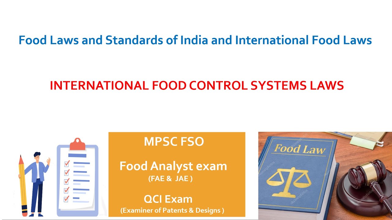 INTERNATIONAL FOOD CONTROL SYSTEMS LAWS | OVERVIEW OF CODEX ALIMENTARIUS COMMISSION