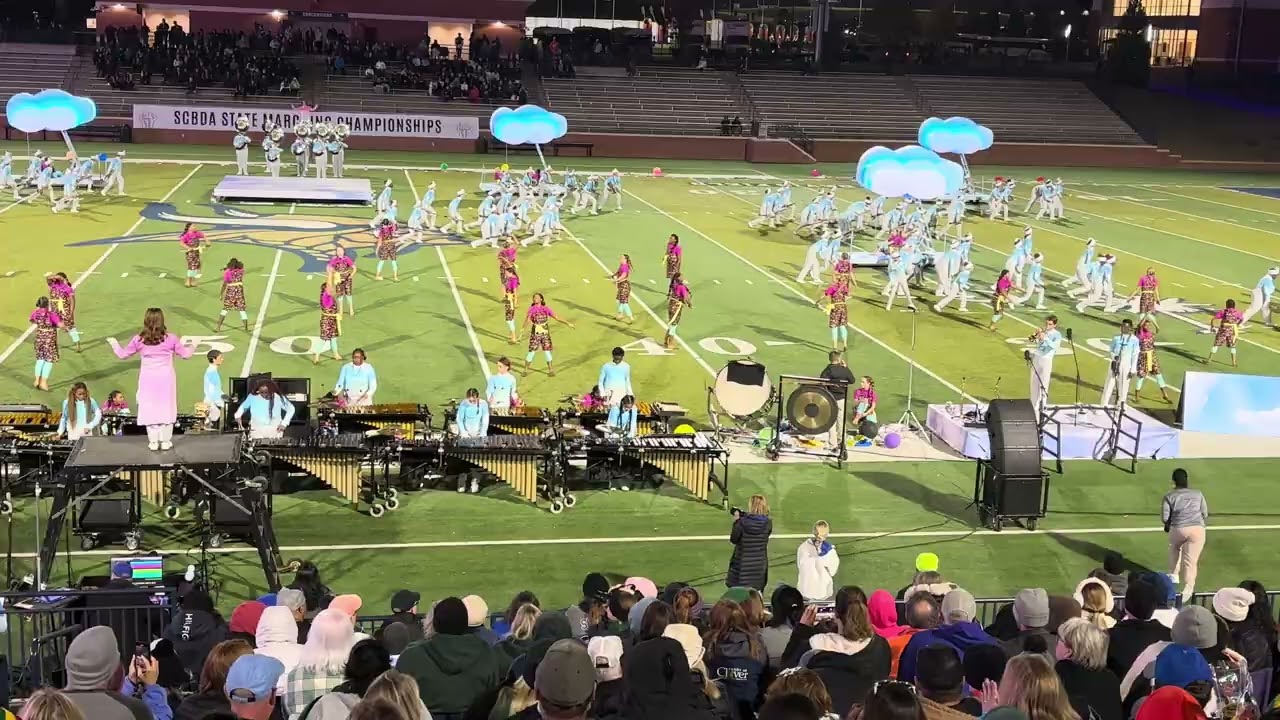 James F. Byrnes High School Marching Band SC 6A State FINALS Run 11/1/2025