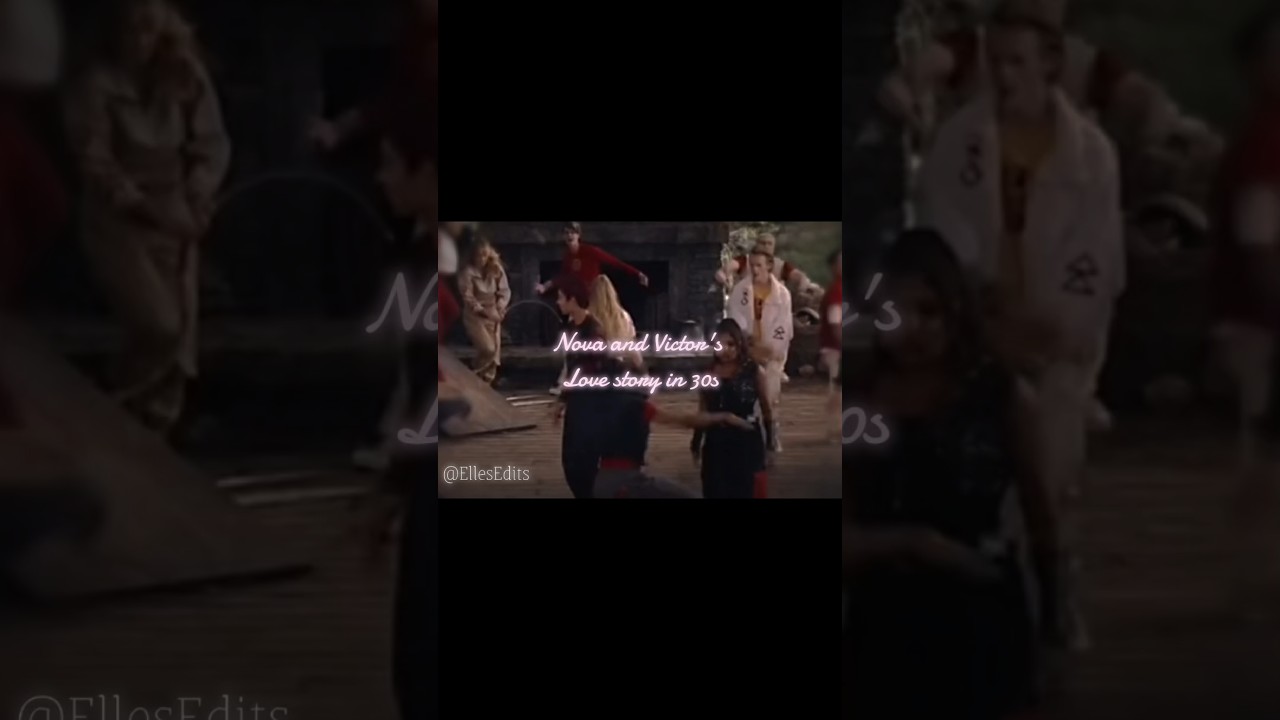 Victor and Nova's love story 💕 #malachibarton #freyaskye #zombies4 #nova #victor #fypage #zombies