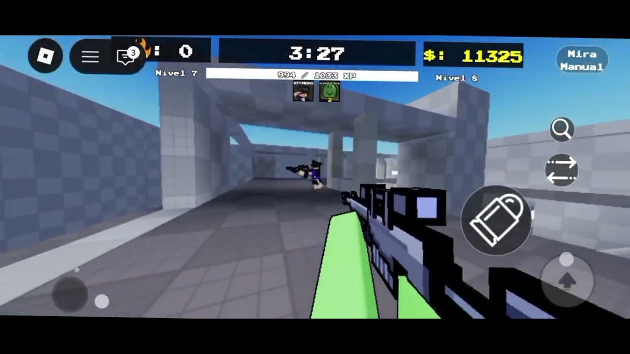Jogando FPS Passeio com meu amigo