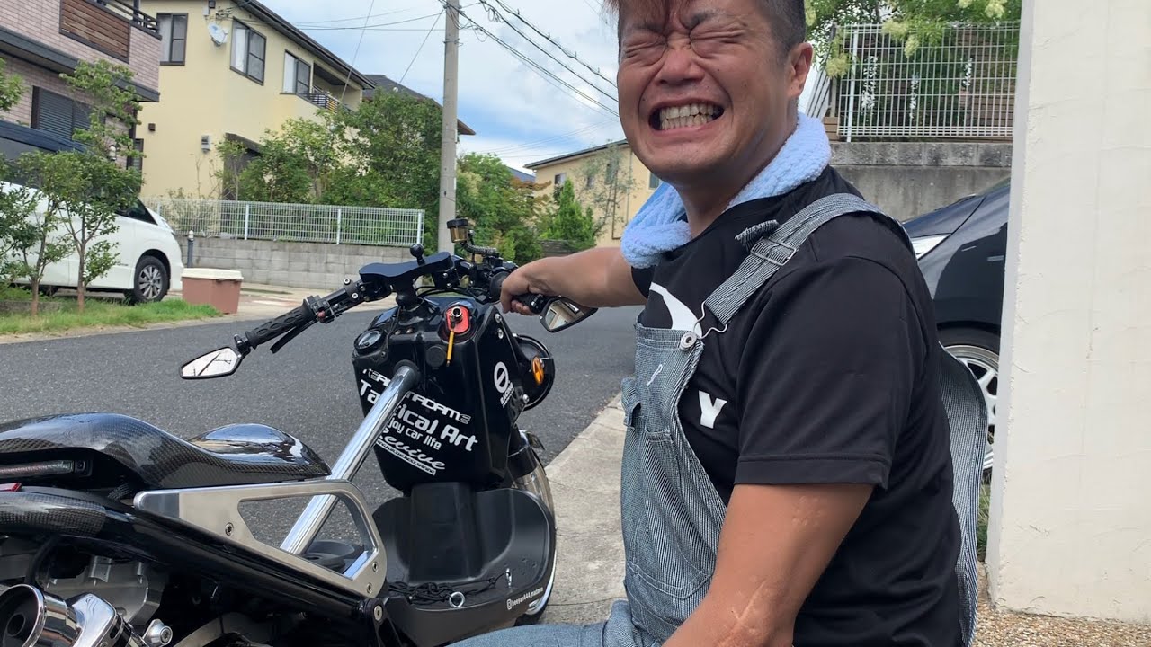 ホンダ ズーマー 修理&カスタム企画リヤタイヤがややこしい件。#honda #zoomer #ruckus #custom