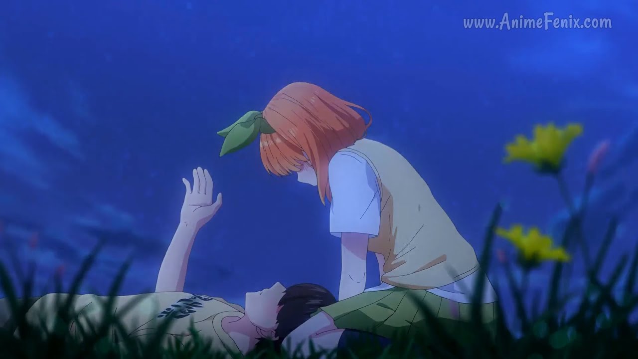 Yotsuba confieza al fin su amor por Futaro🔥 Quintillizas la pelicula