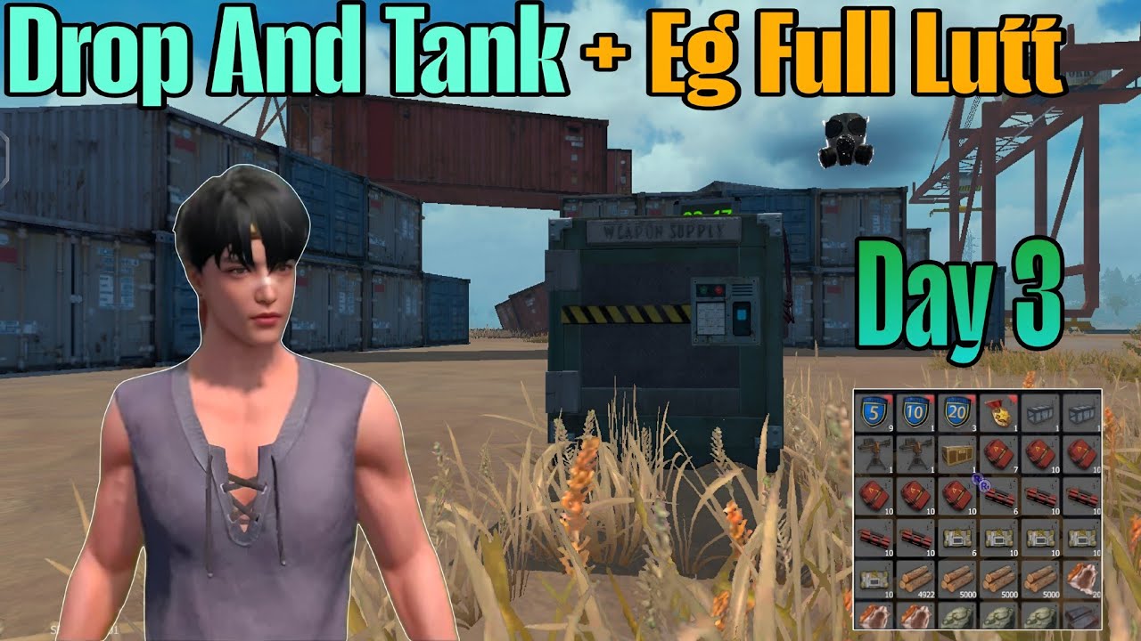 Drop And Tank + Eg Kill Last Day Rules Survival @LIOSofficial 