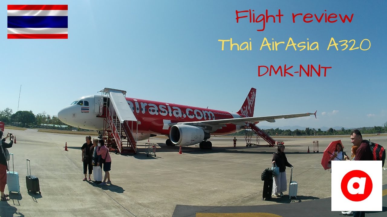 Flight review Thai AirAsia A320 FD3552 Bangkok (DMK) - Nan (NNT), Thailand on 21 January 2026 #Nan