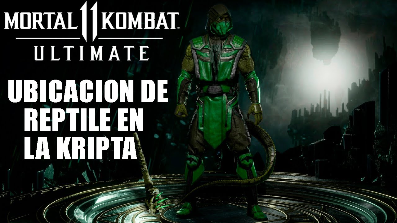 Mortal Kombat 11: Ubicaciones de REPTILE en la KRIPTA (SKIN, ALMAS)