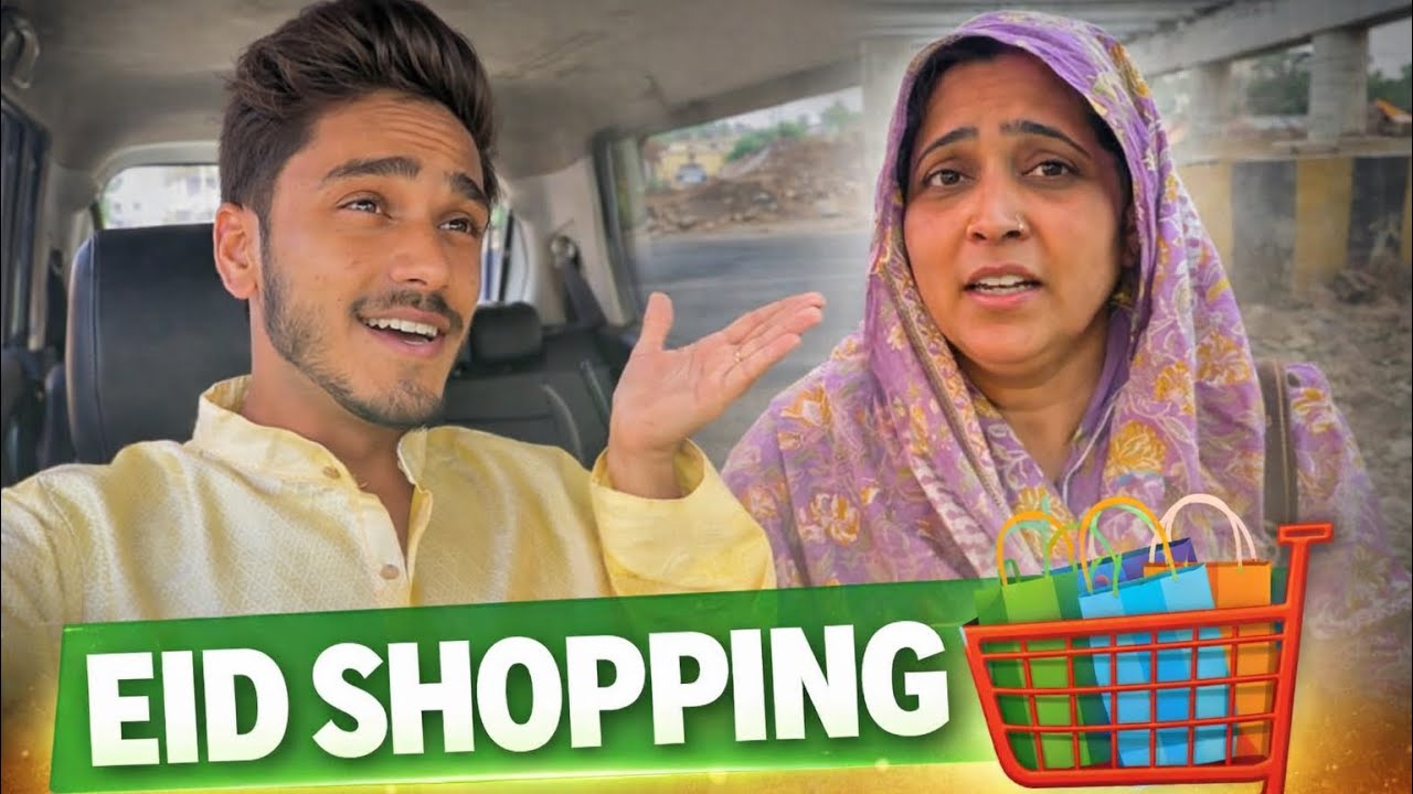 🌙✨ Title:EID SHOPPING VLOG 🛍️ | Full Preparation for Eid | Shopping With Ammi|
