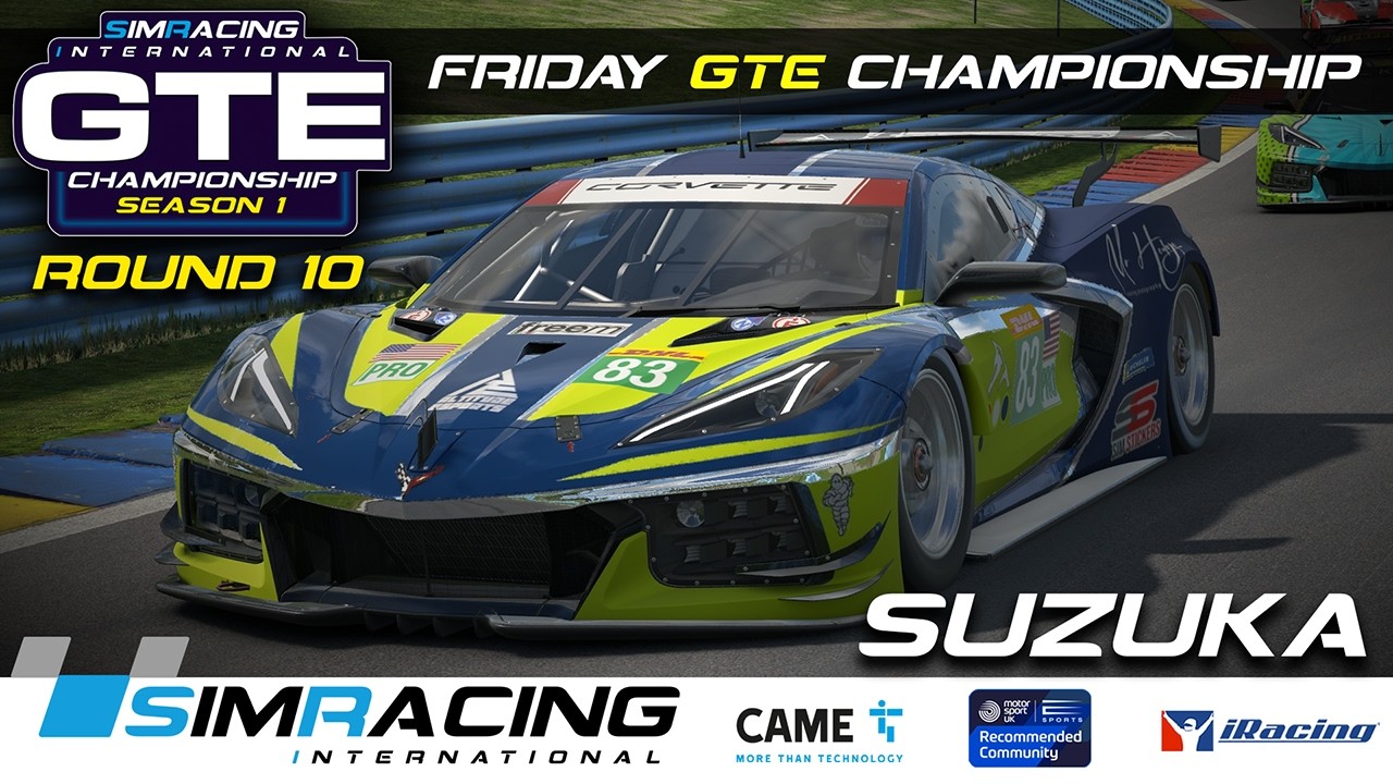 GTE | Round 10 | Suzuka | SimRacing International Championship Season 1