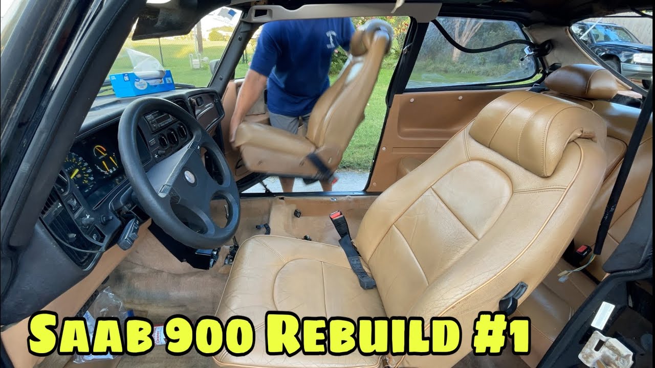 Making My $300 Saab Saavy!! Restoration Process Begins!!