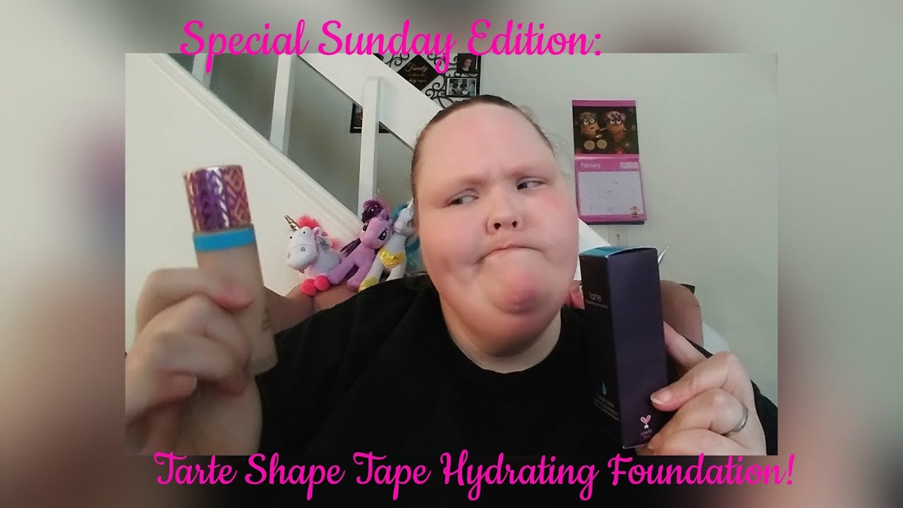 Special Sunday Edition: Tarte Shape Tape Hydrating Foundation Review