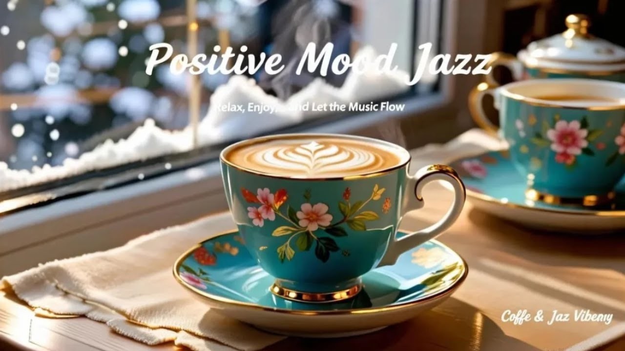 Positive Mood Jazz ☕ Cozy Winter Coffee Jazz, Sweet Bossa Nova Piano for Energy Throughout the Day