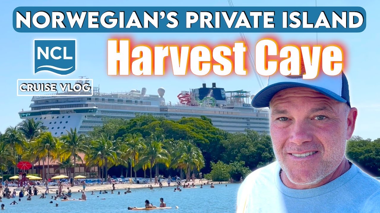 Norwegian Cruise Line's  Epic Private Island Harvest Caye.  Complete Walking Tour of Harvest Caye!