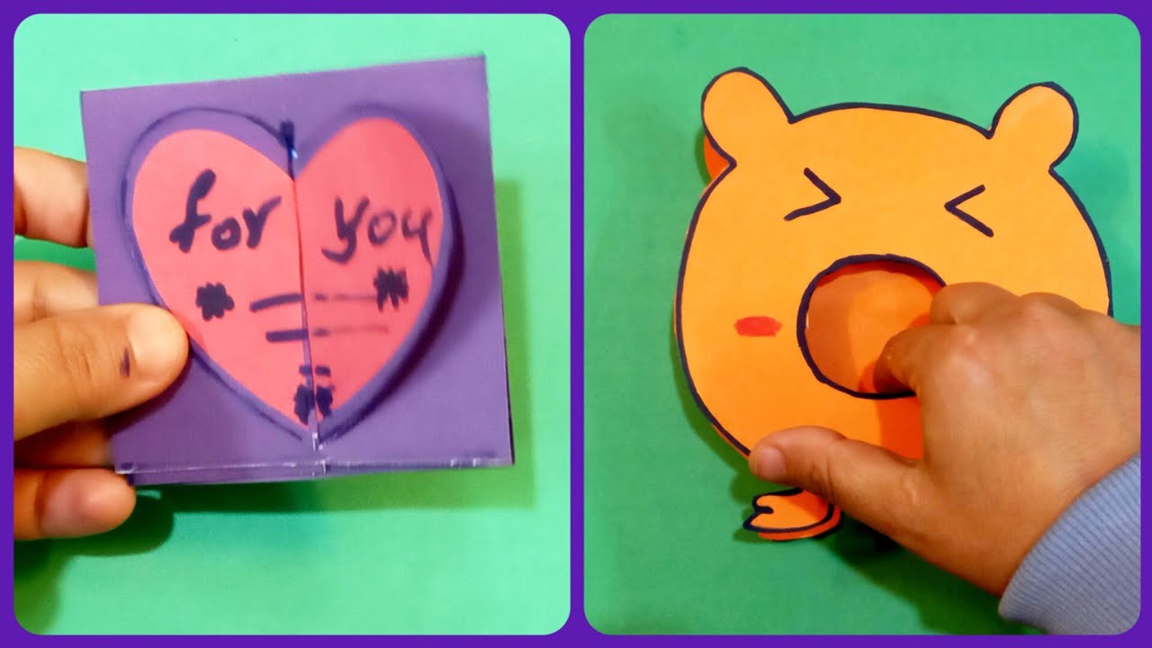 2 Easy Paper Crafts You Can Make at Home! 😍✂️