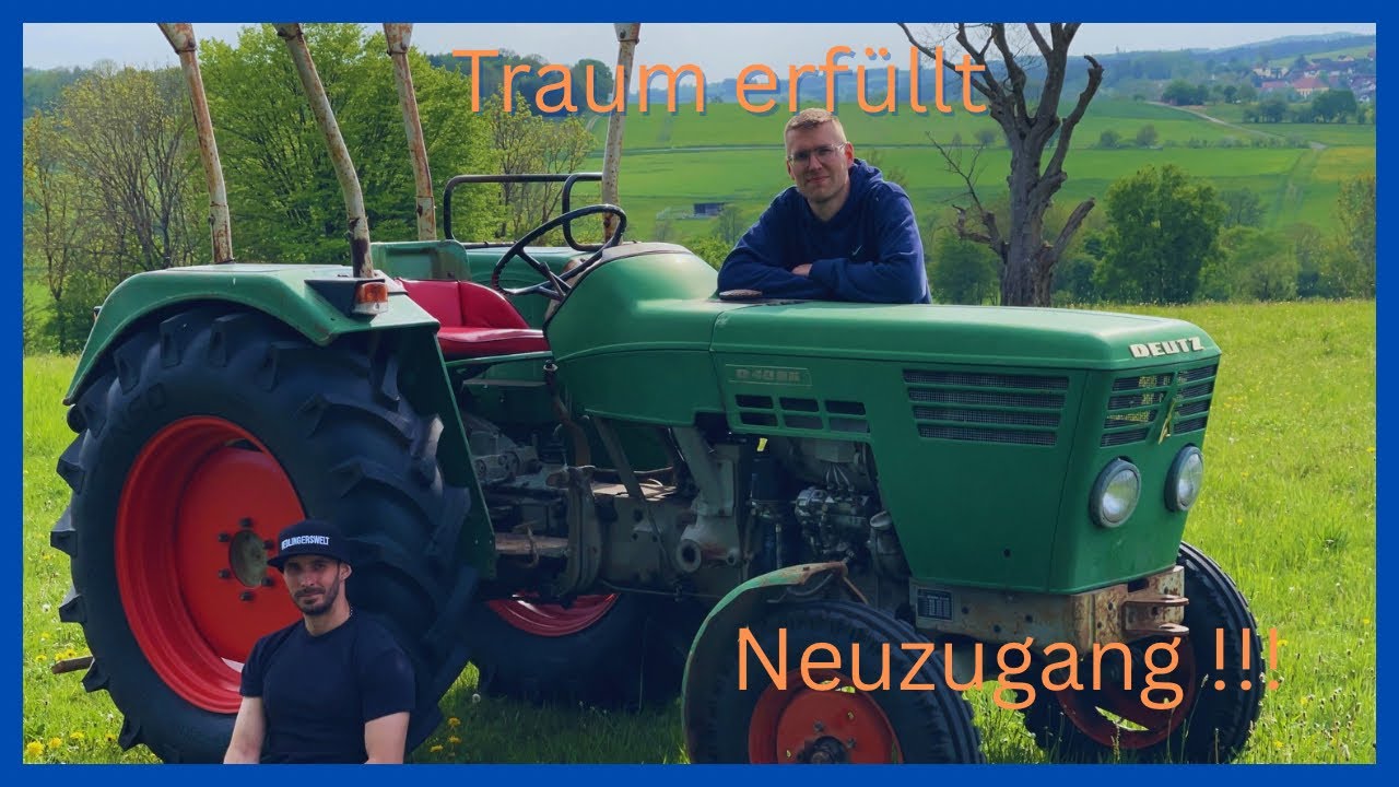 Deutz 4006 S der Neue im Team 35km/h #deutz #D4006 #diy #new #traktor