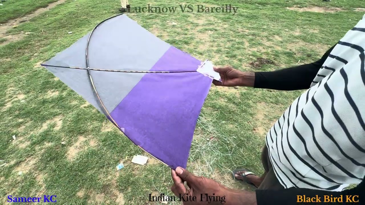 Lucknow Vs Bareilly | Sameer KC Vs Black Bird 🐦&zwj;⬛ KC Kite Fighting Game | Kite Cutting | Kite |