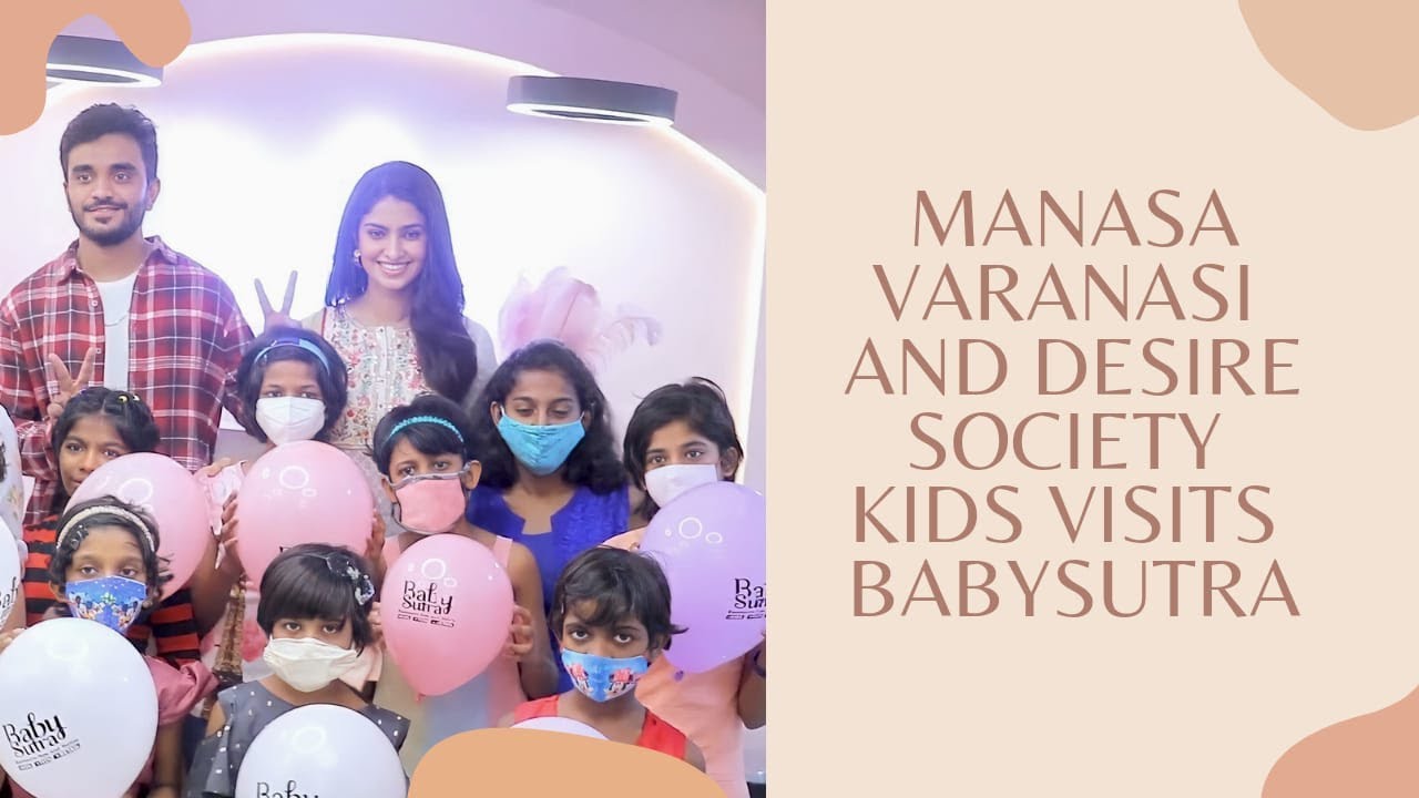 Manasa Varanasi Takes Kids Of Desire Society For A Pamering Session To India's First Kids Spa Salon
