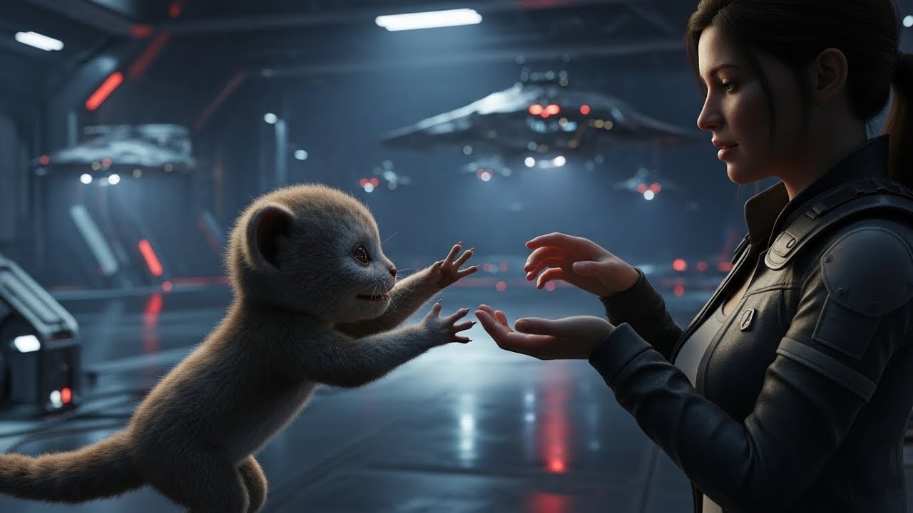 Baby Predator Reached for Human, Fleet Observed in Stillness as She Picked It Up