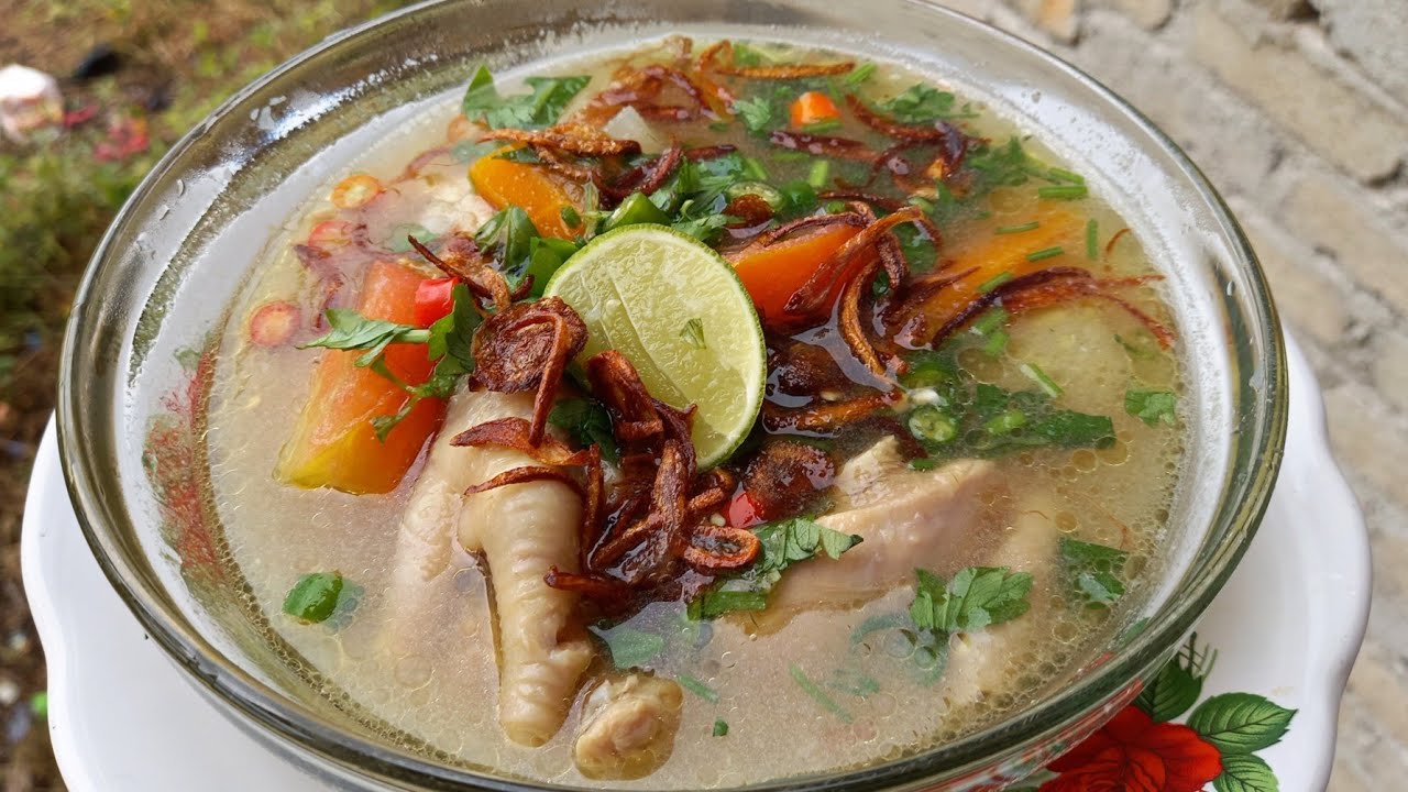 Cara Buat Sup Ayam Yang Padu Masam Pedas | Kuah Pekat Dan Keruh
