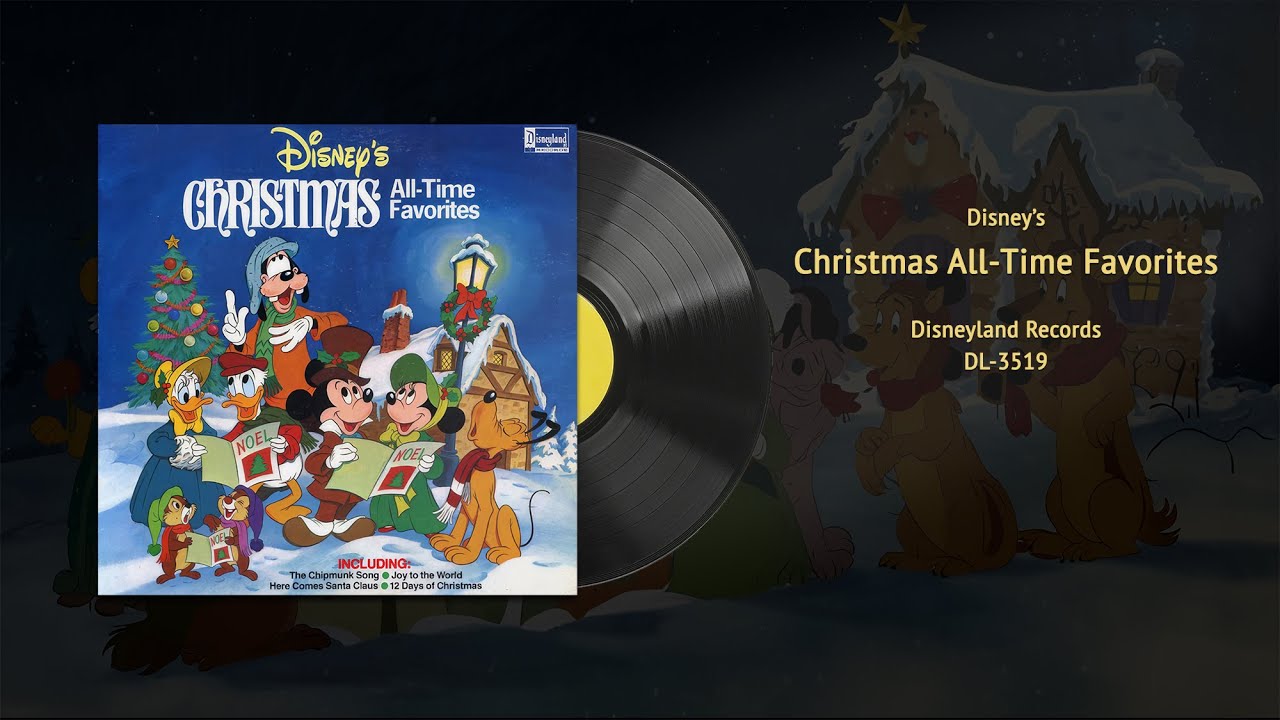 Disney's Christmas All-Time Favorites (DL-3519) | Vintage Disney Vinyl Restored