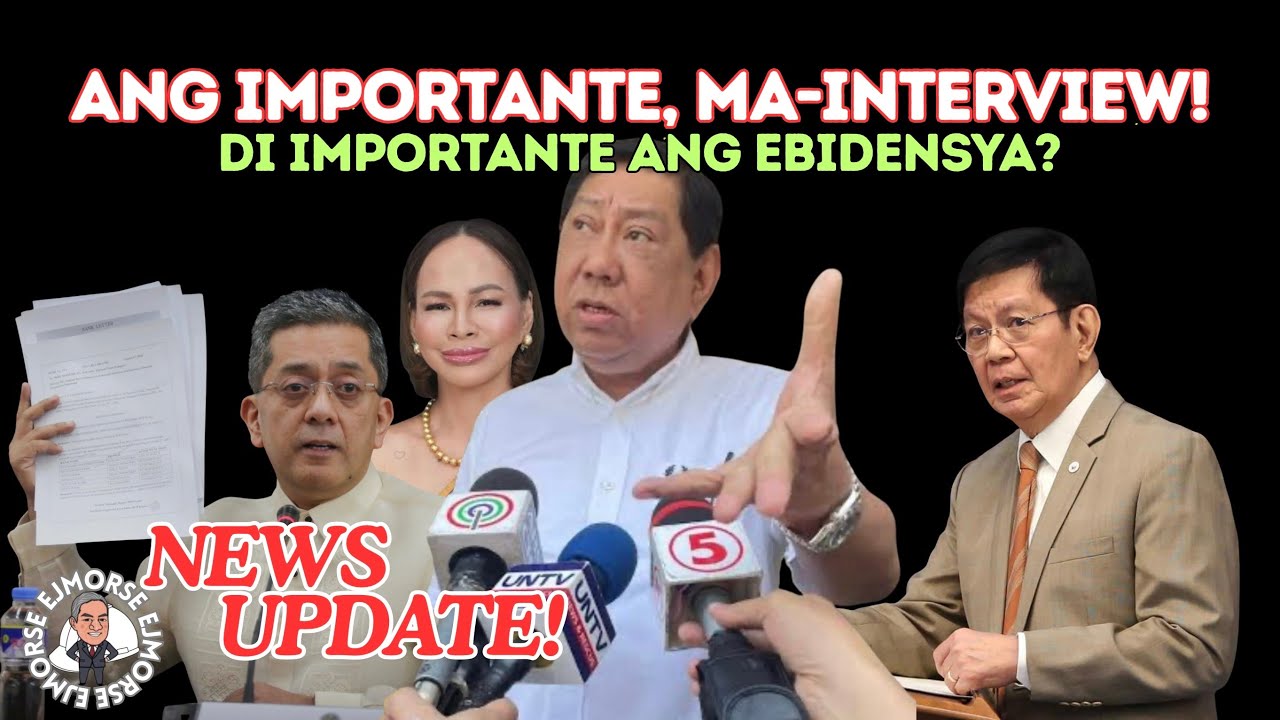 ANO TAWAG SA PULITIKONG MATAKAW SA INTERVIEW? @EJMorse