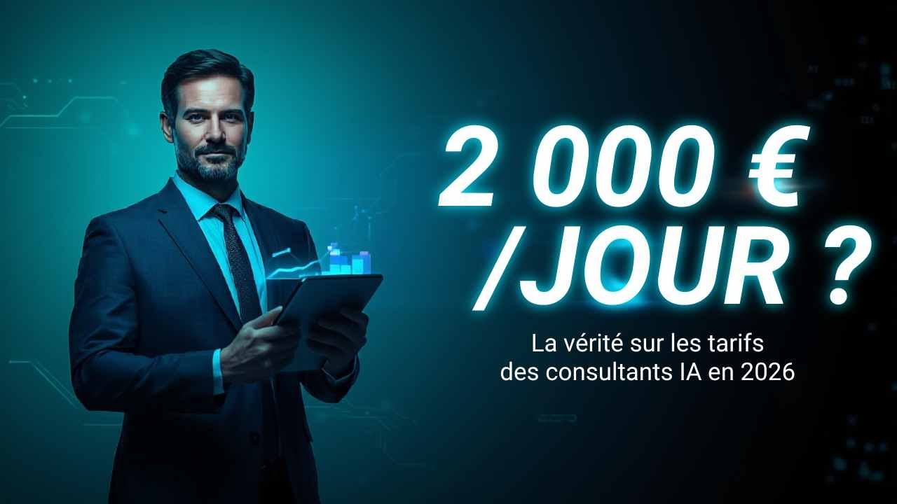 2 000 € / JOUR ? La vérité sur les tarifs des consultants IA en 2026