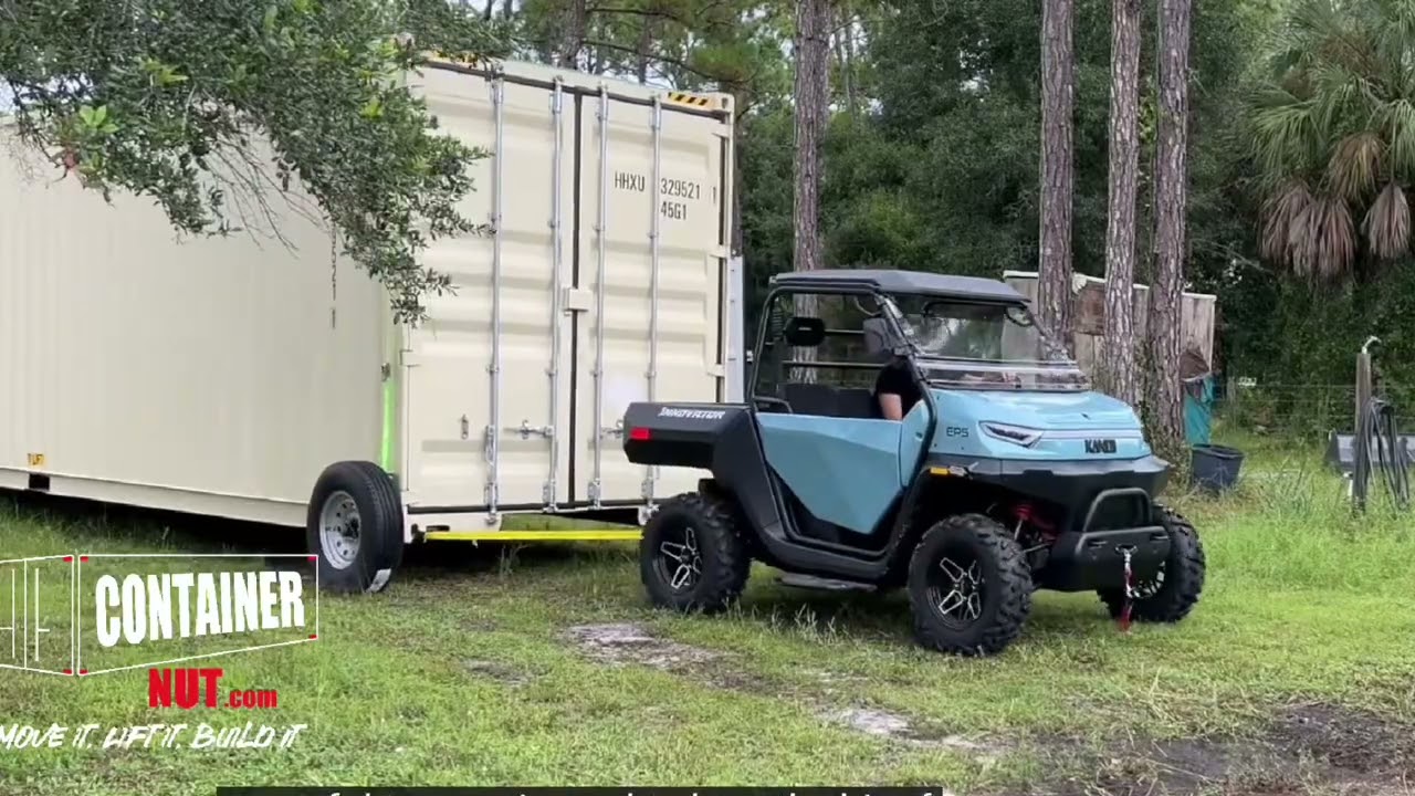 Let's Move Shipping Containers! EZY Wheels + Different Machine Choices
