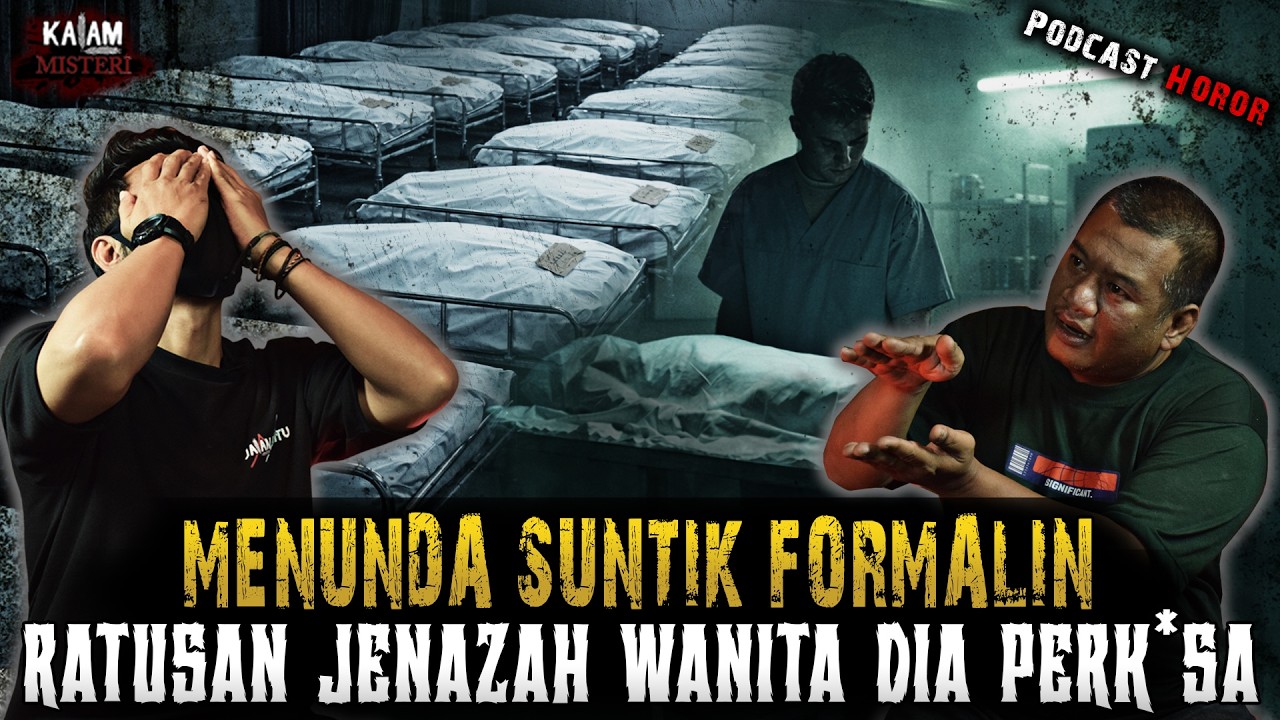 PEMANDI JENAZAH INI LEBIH BERNAFSU DENGAN MAYAT WANITA DARI PADA ISTRINYA