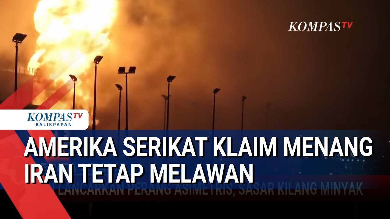 Ketegangan Konflik Timteng AS Klaim Menang, Iran Tetap Melawan