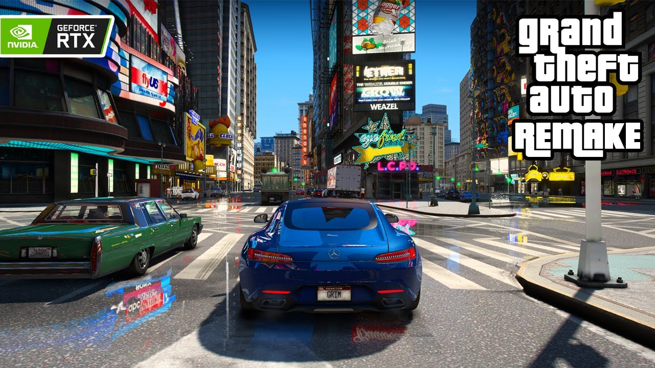 GTA 5 Liberty City REMAKE (New York Map MOD 🗽) - GTA IV Remastered Maxed-Out 4K Gameplay
