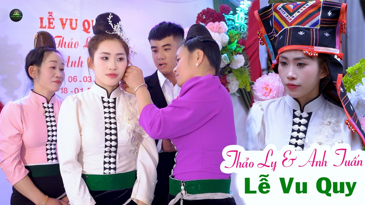 ĐÁM CƯỚI NGƯỜI THÁI YÊN CHÂU | LỄ VU QUY THẢO LY & ANH TUẤN TẠI BẢN NA ĐÔNG, YÊN CHÂU.