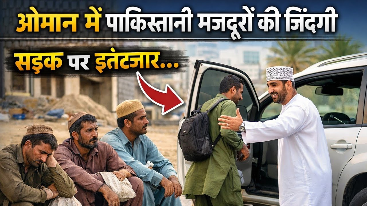 Aise kamate hai pakistani Aur kuch indian jo aazad visa par hai Oman me 