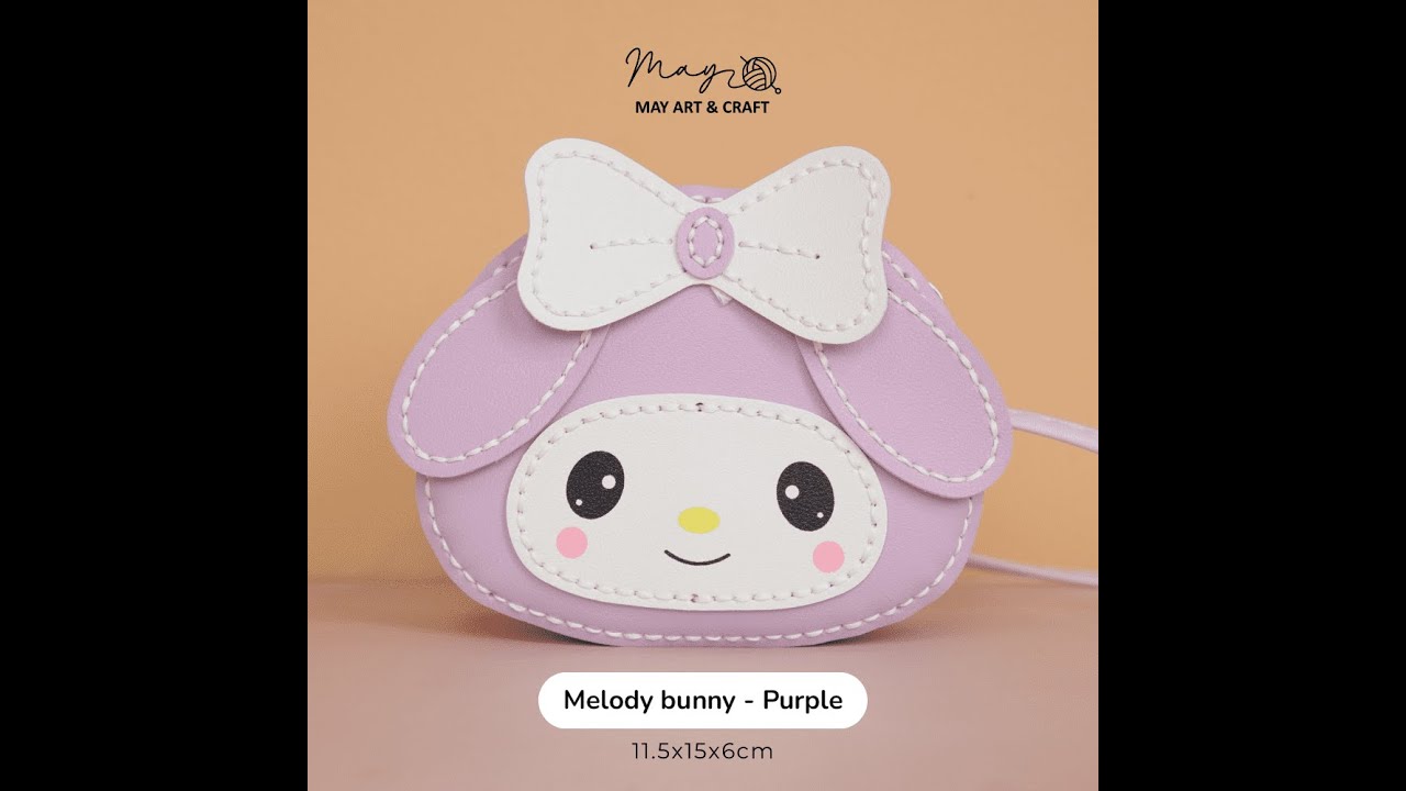 My Melody | DIY Leather Bag Kit Tutorial for Beginners | Step-by-Step Guide with Tips