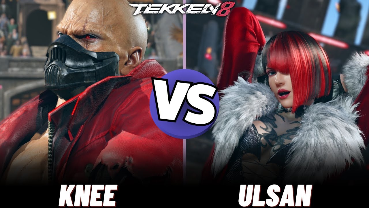Tekken 8 - Knee (Bryan) VS Ulsan (Anna) Ranked Match