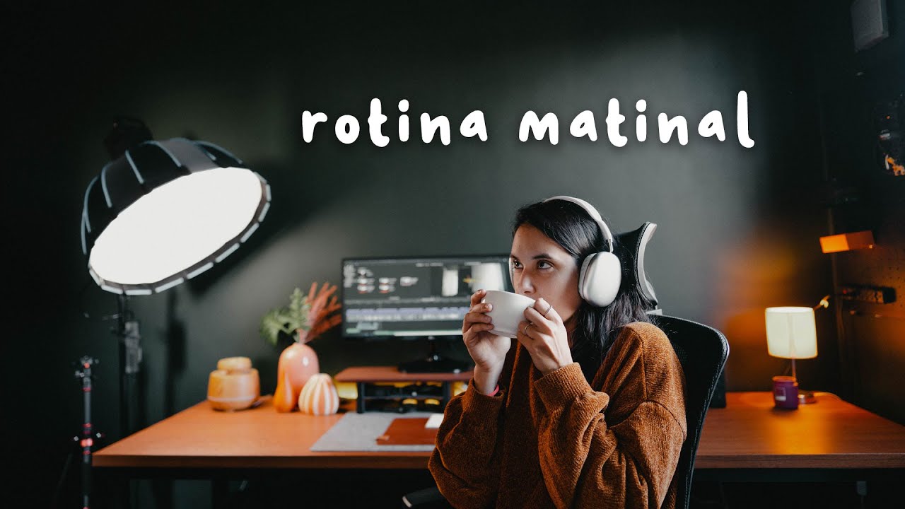 Rotina Matinal Saudável, Produtiva e com Tempo Livre| Slow living #01