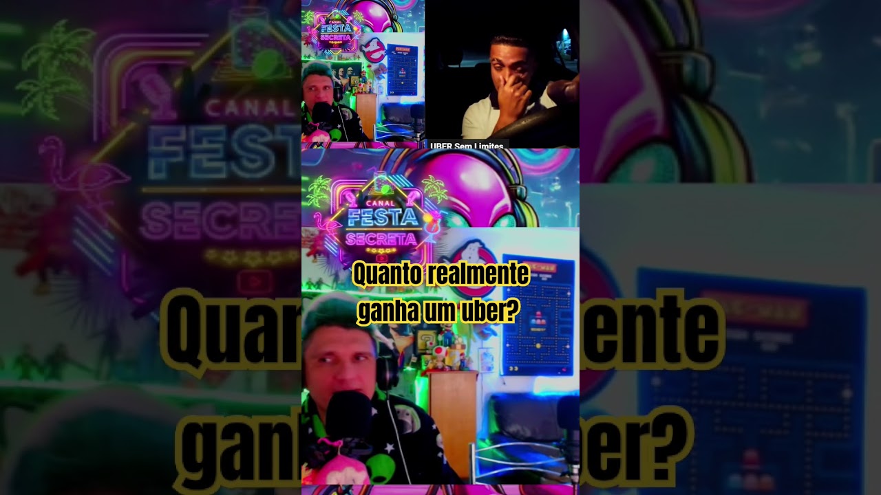 QUANTO REALMENTE GANHA UM UBER? @Semlimitesnigth @FestaSecreta