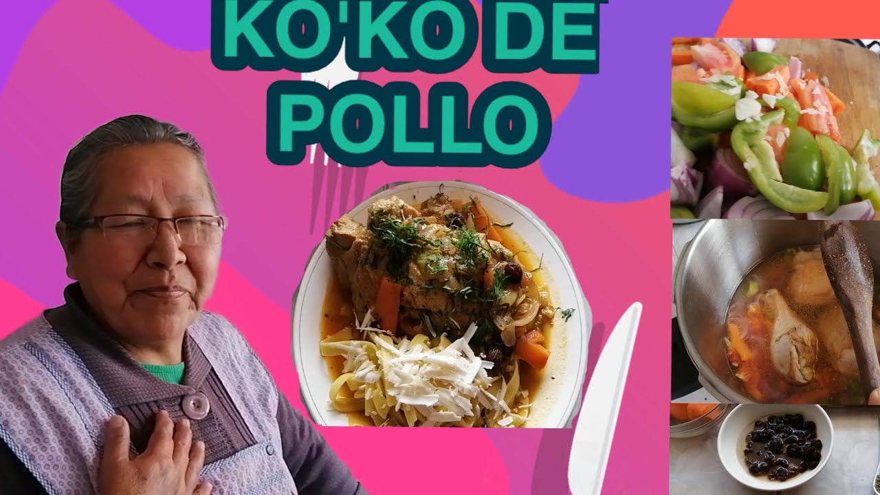 Kok'o de pollo boliviano ( cocinando con tu abuelita)