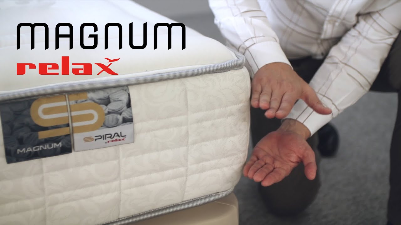 colchón MAGNUM Relax, 2022. Dos firmezas en gama alta premium