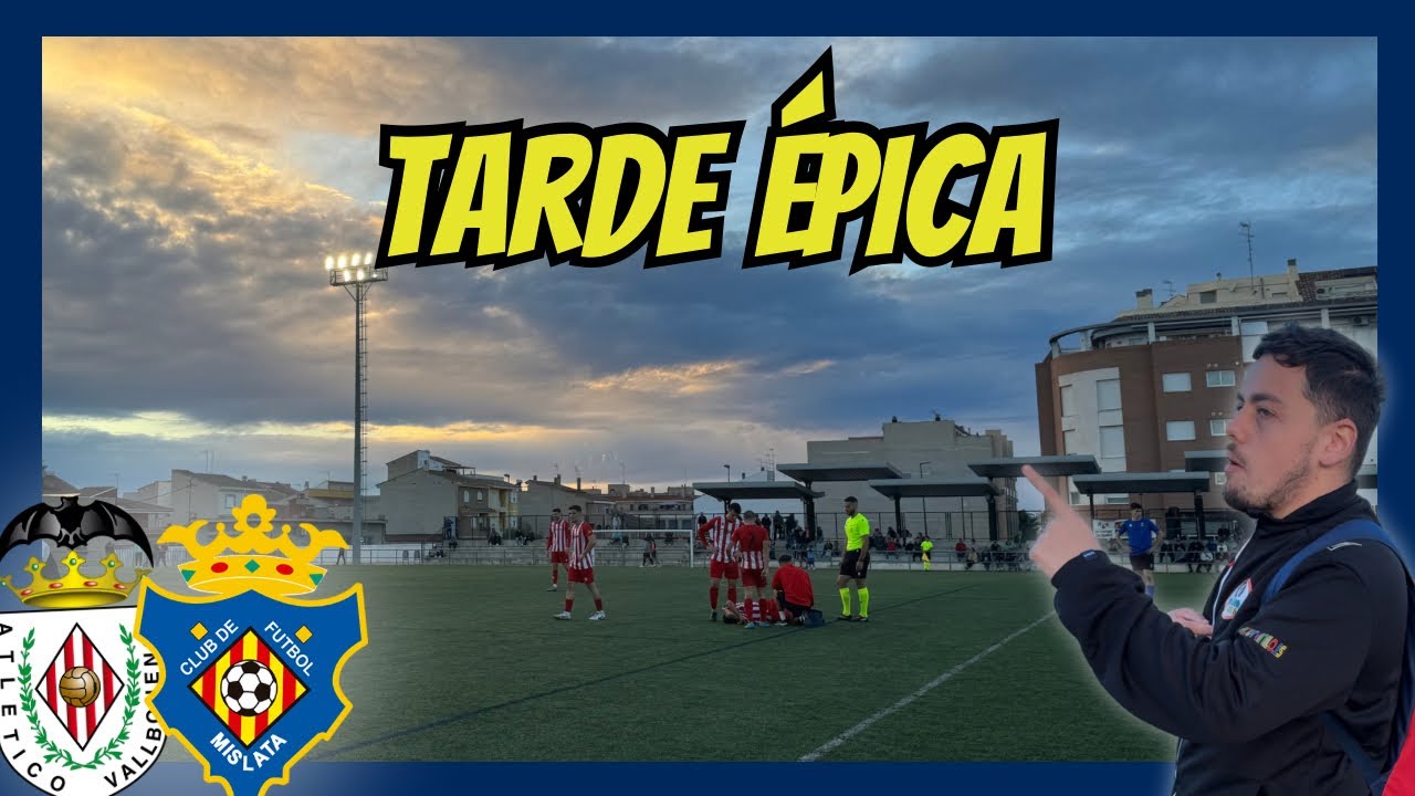 ¡REMONTAN SIN DELANTEROS!😳 | At.Vallbonense 1-2 Mislata CF (Primera FFCV)